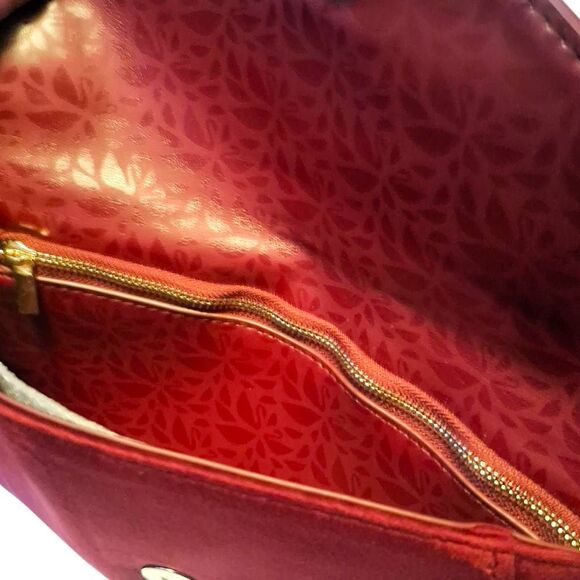 Swarovski Red Velvet Crystal Clutch Purse Evening Bag Elegant NWT - Picture 4 of 6